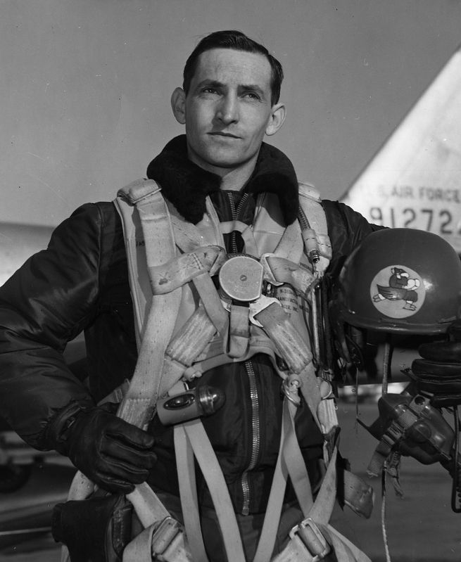 Lt. Col. George A. Davis, Jr. image. Click for full size.