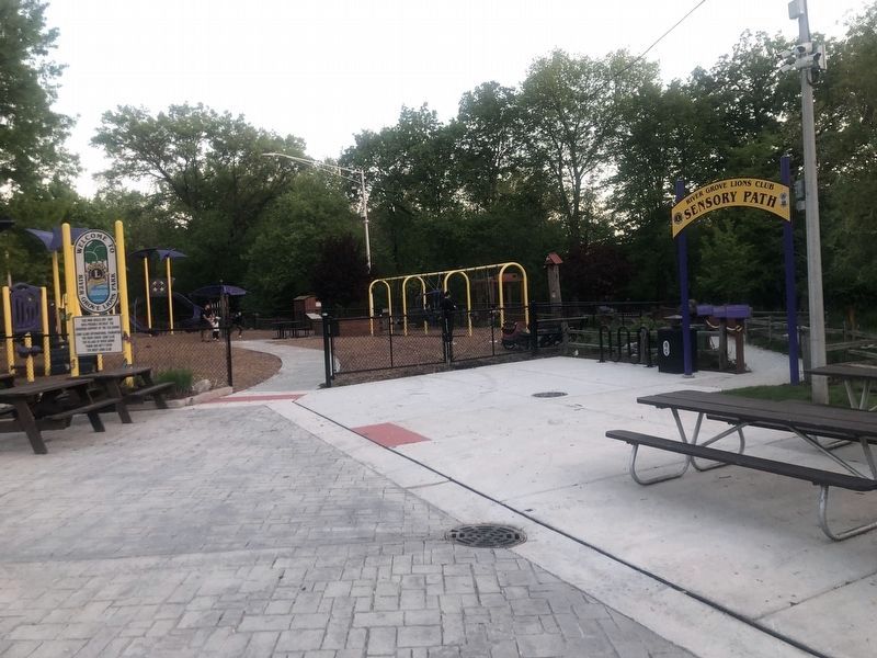 Lions Club playground. Click for full size. Lions Club playground image. Click for full size.