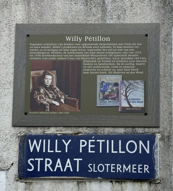 Willy P�tillon Marker image. Click for full size.