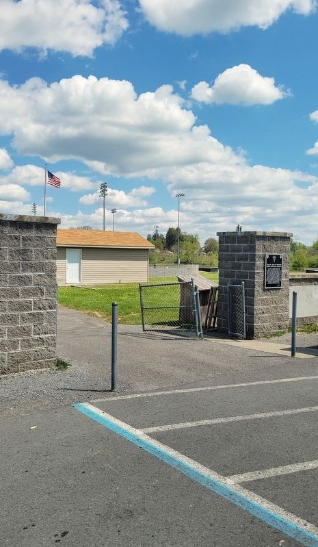 The Dr. John W. Trenton Track and Field Facility Marker image. Click for full size.