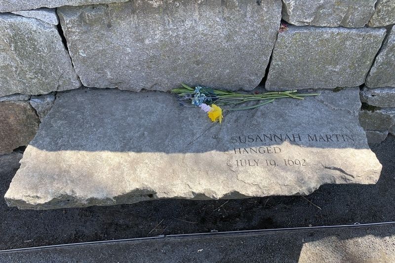 Susannah Martin Hanged July 19, 1692 image. Click for full size.