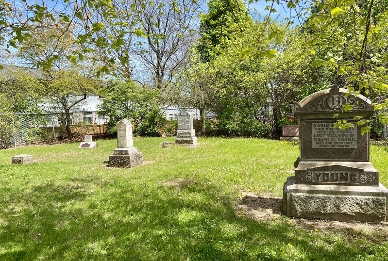 The Young Cemetery. Click for full size. The Young Cemetery image. Click for full size.