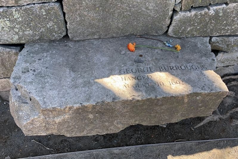 George Burroughs Hanged August 19, 1692 image. Click for full size.
