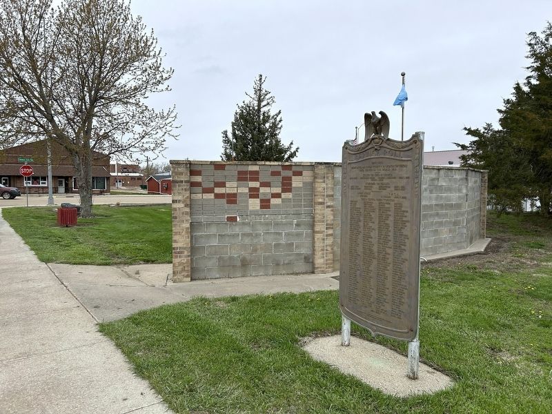 Service Roll Marker, from the east. Click for full size. Service Roll Marker, from the east image. Click for full size.