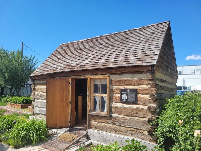 Jeremiah Willey Cabin Marker. Click for full size. Jeremiah Willey Cabin Marker image. Click for full size.