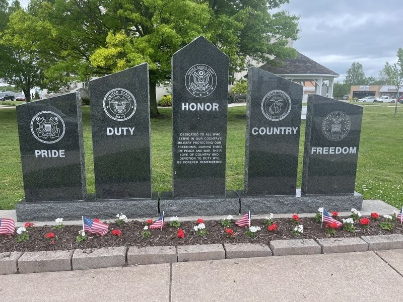 Veterans Memorial. Click for full size. Veterans Memorial image. Click for full size.
