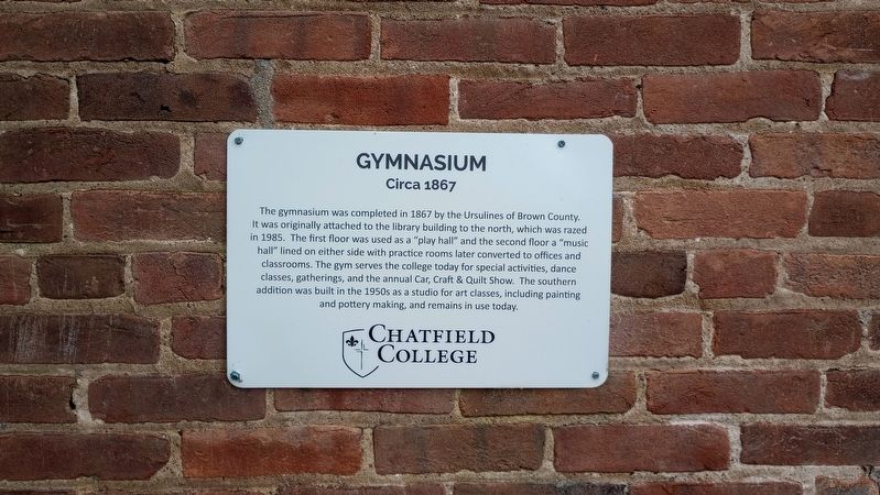 Gymnasium Marker. Click for full size. Gymnasium Marker image. Click for full size.