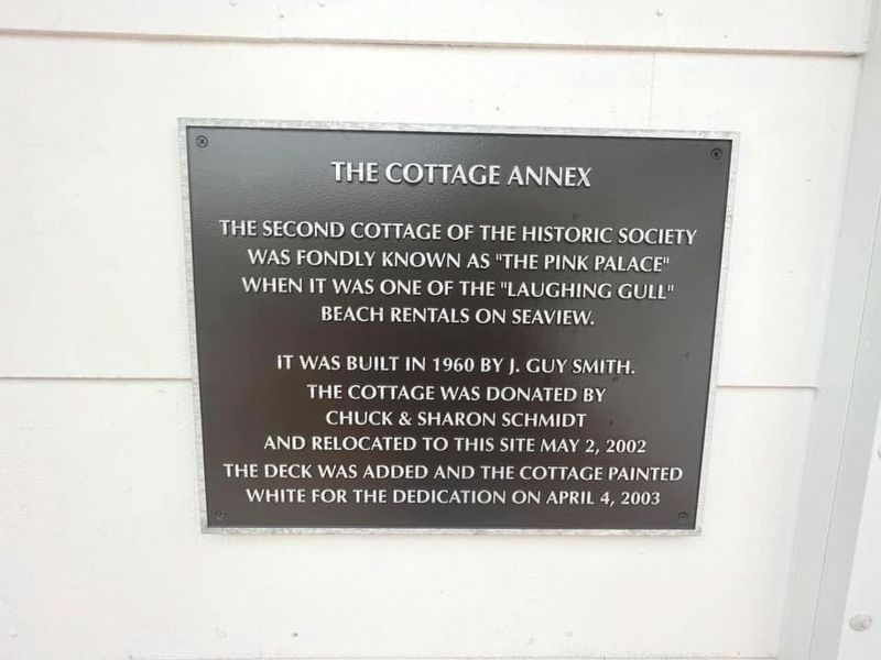 The Cottage Annex Marker. Click for full size. The Cottage Annex Marker image. Click for full size.