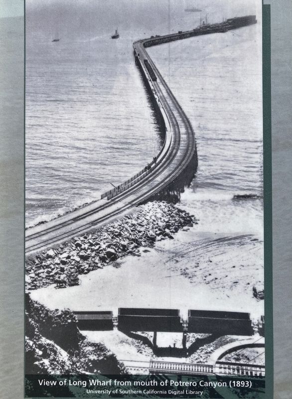 First Port of Los Angeles - 1893. Click for full size. First Port of Los Angeles - 1893 image. Click for full size.