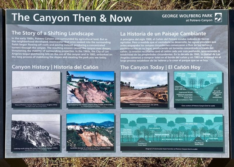 The Canyon Then & Now Marker. Click for full size. The Canyon Then & Now Marker image. Click for full size.