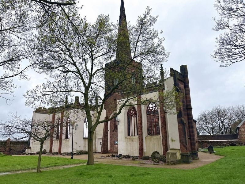 Birkenhead Priory Church. Click for full size. Birkenhead Priory Church image. Click for full size.