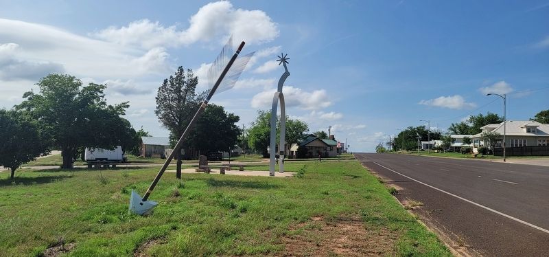 Quanah Parker Trail Marker. Click for full size. Quanah Parker Trail Marker image. Click for full size.