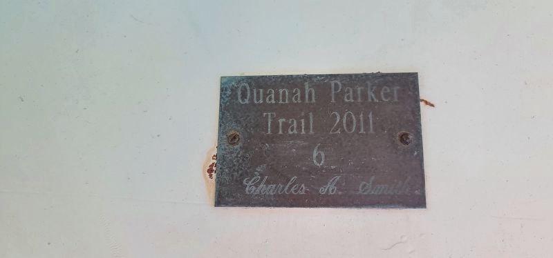 Quanah Parker Trail Marker # 6 image. Click for full size.