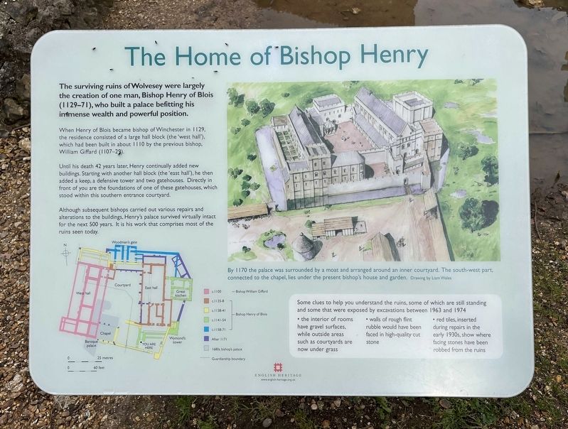 The Home of Bishop Henry Marker image. Click for full size.
