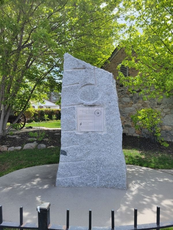 South Cottonwood Temple Granite Rest Camp Marker image. Click for full size.