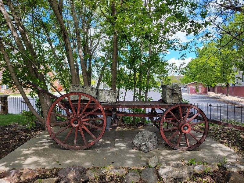 Wagon with Quarry Stones image. Click for full size.