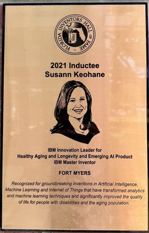 Susan Keohane Marker image. Click for full size.