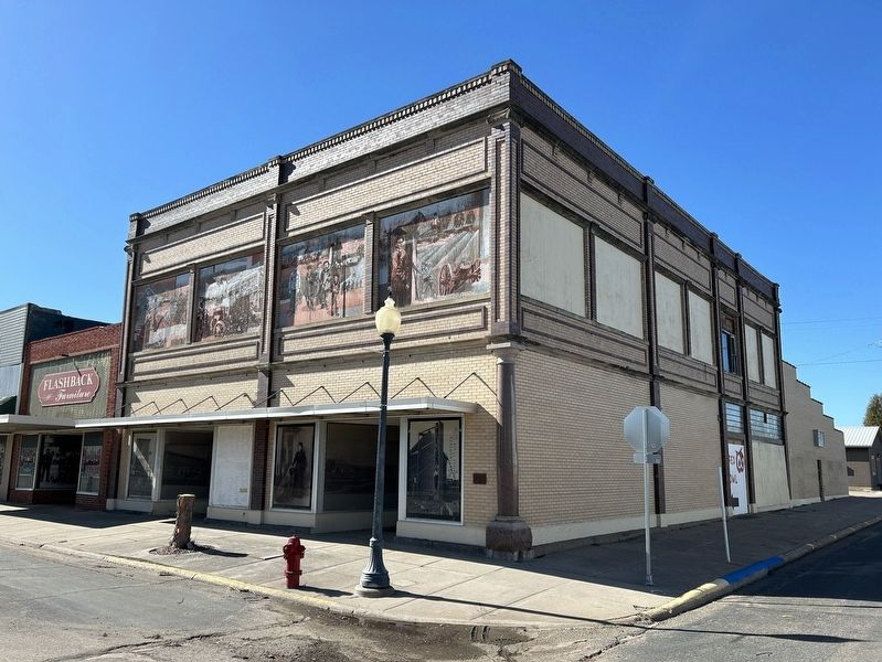 Schlachter Building & Marker image. Click for full size.