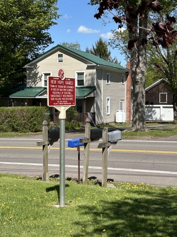 New Hope Named Marker image. Click for full size.