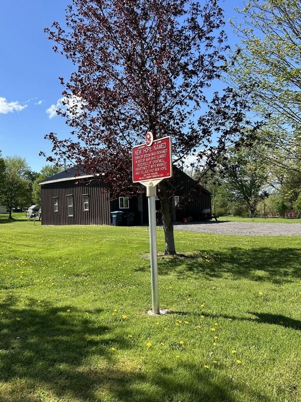 New Hope Named Marker image. Click for full size.