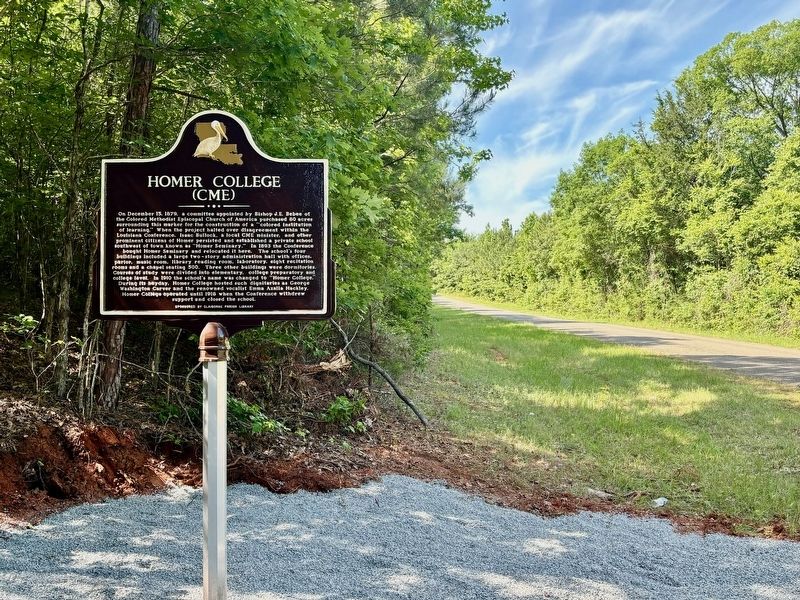 Homer College (CME) Marker image. Click for full size.