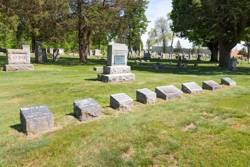 Bandholtz Section of the Constantine Township Cemetery image. Click for full size.