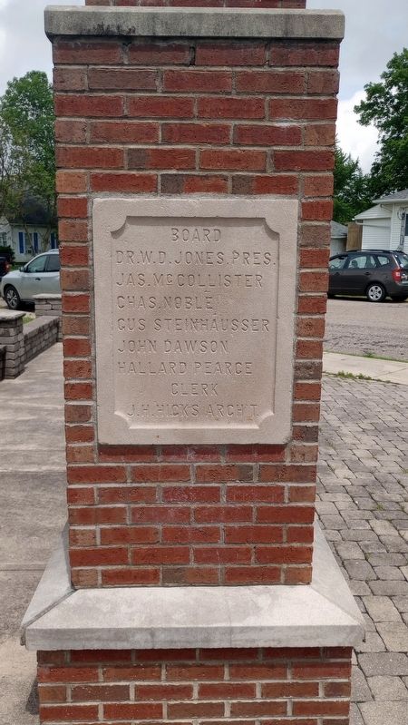 Deerfield Township High School Marker image. Click for full size.