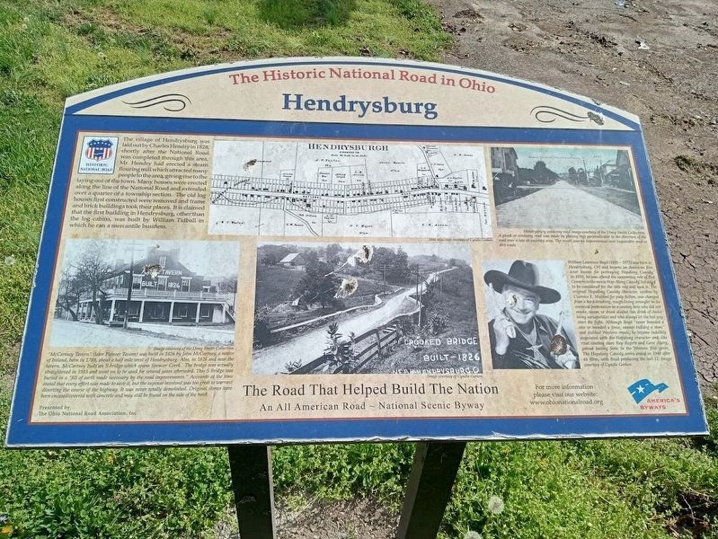 Hendrysburg Marker image. Click for full size.