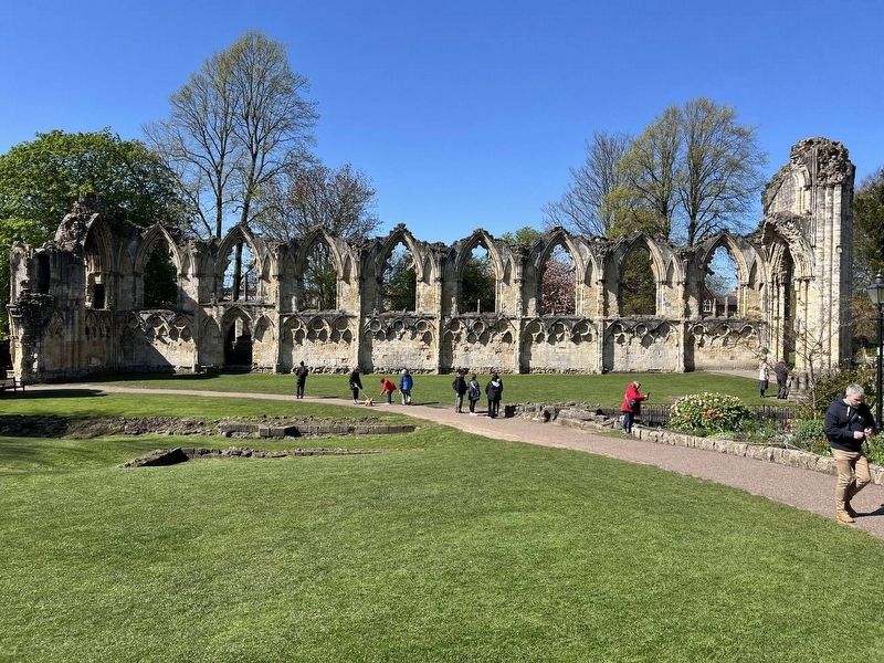 St Mary's Abbey Ruins image. Click for full size.