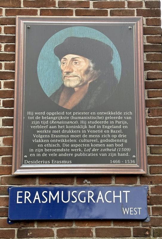 Erasmus Marker. Click for full size. Erasmus Marker image. Click for full size.