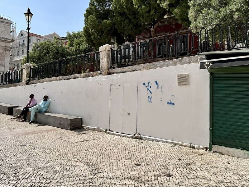 Igreja de S�o Domingos / �Church of Saint Dominic� Marker - wide view image. Click for full size.