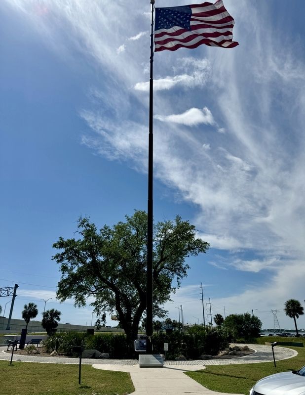 Gulf Coast Community College Veterans Memorial. Click for full size. Gulf Coast Community College Veterans Memorial image. Click for full size.
