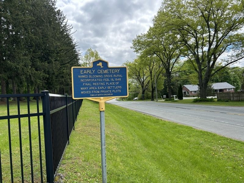 Early Cemetery Marker. Click for full size. Early Cemetery Marker image. Click for full size.