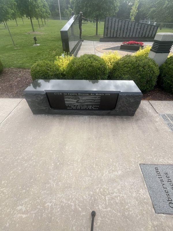 The Missouri Vietnam Veterans Memorial image. Click for full size.