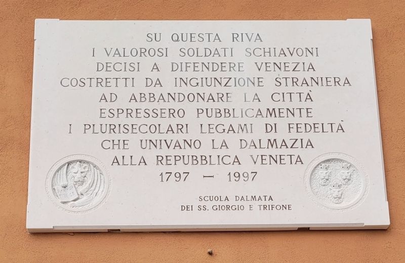 Schiavoni Soldiers Marker image. Click for full size.