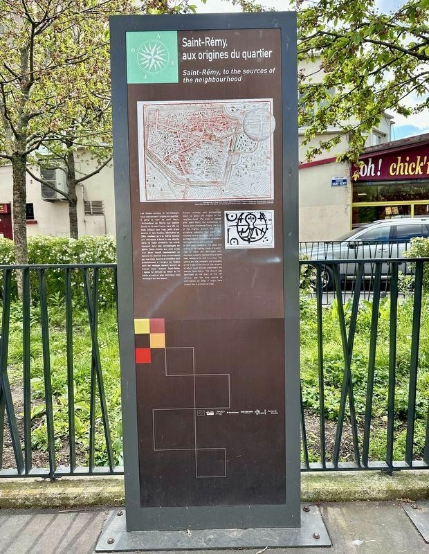 Saint-R�my, to the sources of the neighbourhood marker image. Click for full size.