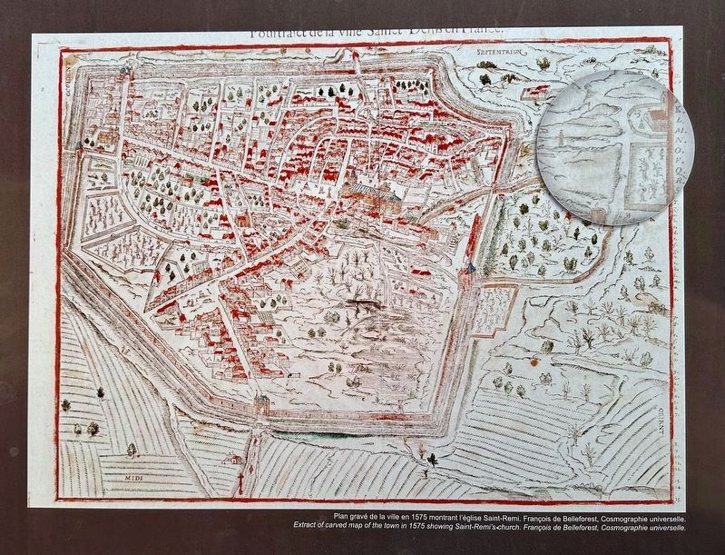 Saint-R�my, to the sources of the neighbourhood marker: inset map image. Click for full size.