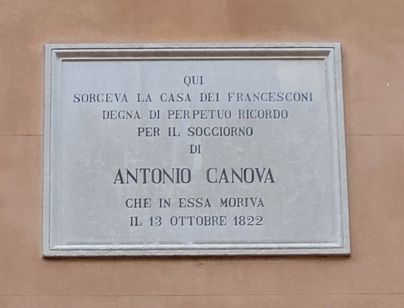 Antonio Canova Marker image. Click for full size.