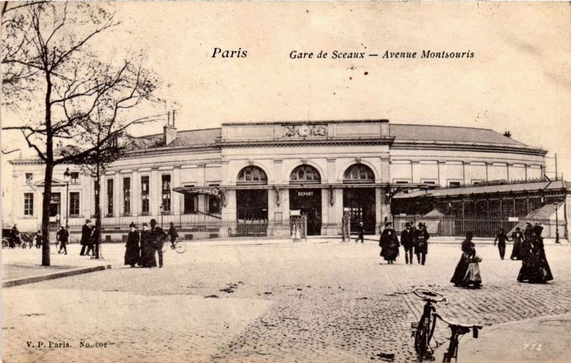Gare de Denfert-Rochereau (aka Gare de Sceaux) image. Click for full size.
