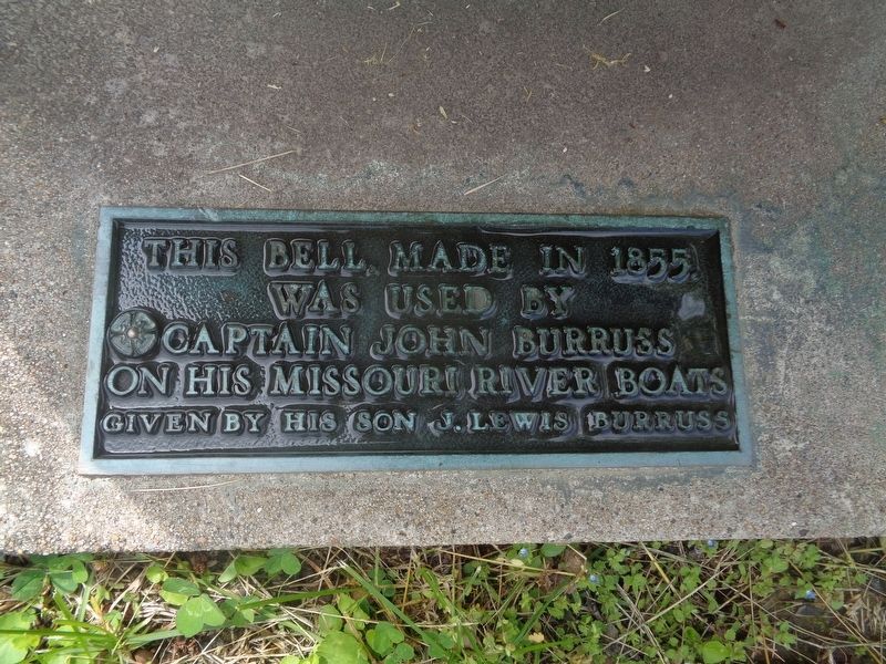 Capt. John Burruss' Bell Marker image. Click for full size.