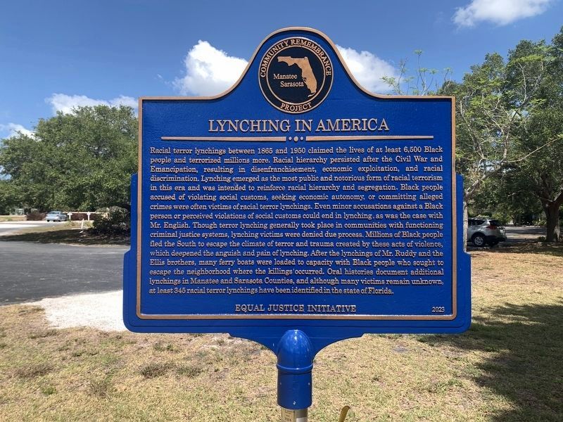 Lynching in America Marker image. Click for full size.