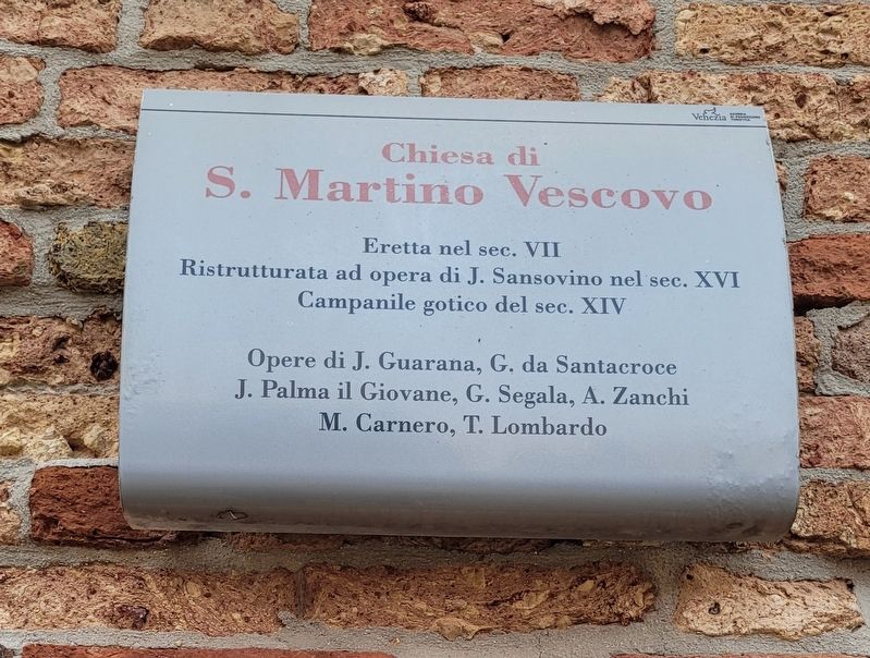 Chiesa di S. Martino Vescovo Marker image. Click for full size.
