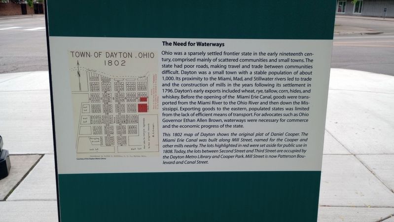The Need for Waterways Marker image. Click for full size.