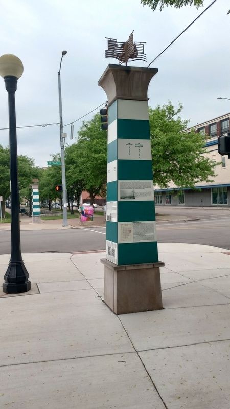 Commerce at the Canal Basin Marker. Click for full size. Commerce at the Canal Basin Marker image. Click for full size.