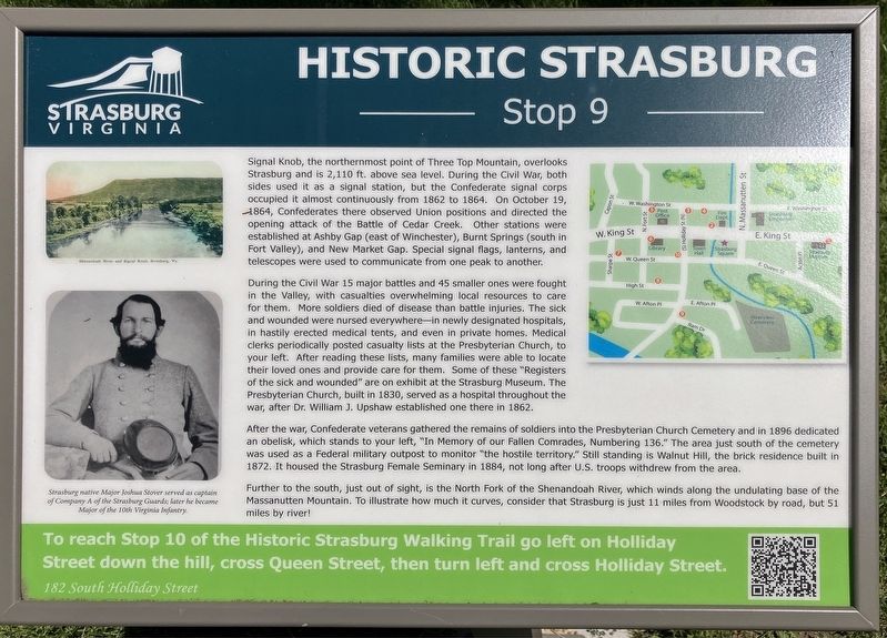 Historic Strasburg<BR>Stop 9 Marker image. Click for full size.