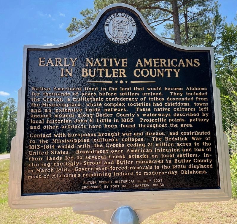 Early Native Americans Marker image. Click for full size.