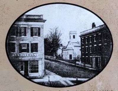 The Free Church photo from the Marker image. Click for full size.