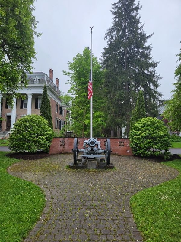 Cazenovia War Memorial. Click for full size. Cazenovia War Memorial image. Click for full size.