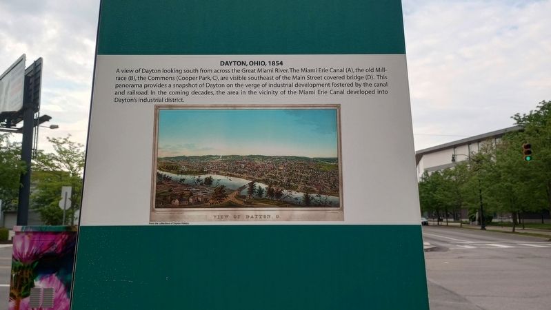 Dayton, Ohio, 1854 Marker image. Click for full size.