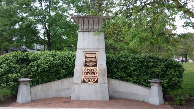Ambrose Winters Fountain Marker image. Click for full size.